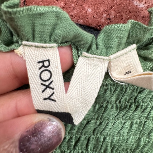 Roxy Just Passing By Smocked Jumpsuit - Picture 8 of 10